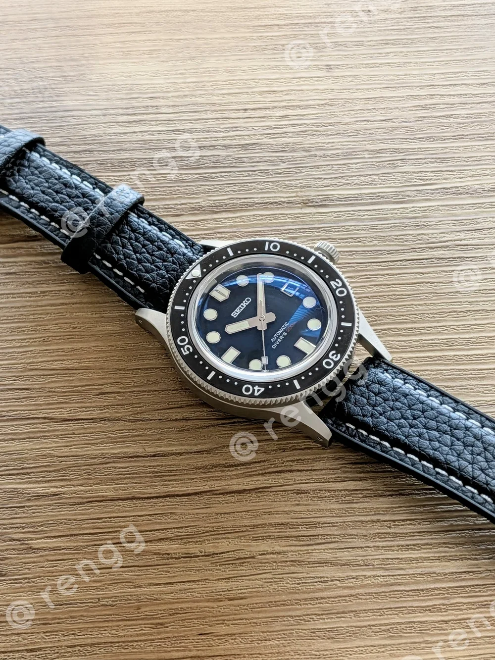 Seiko black automatic